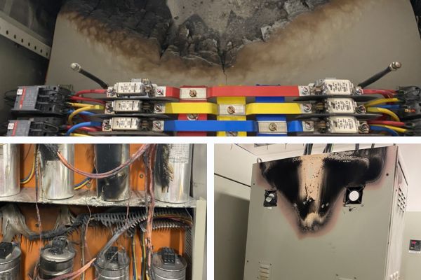 Các thiết bị điện bị hư hại do tác động của sóng hài