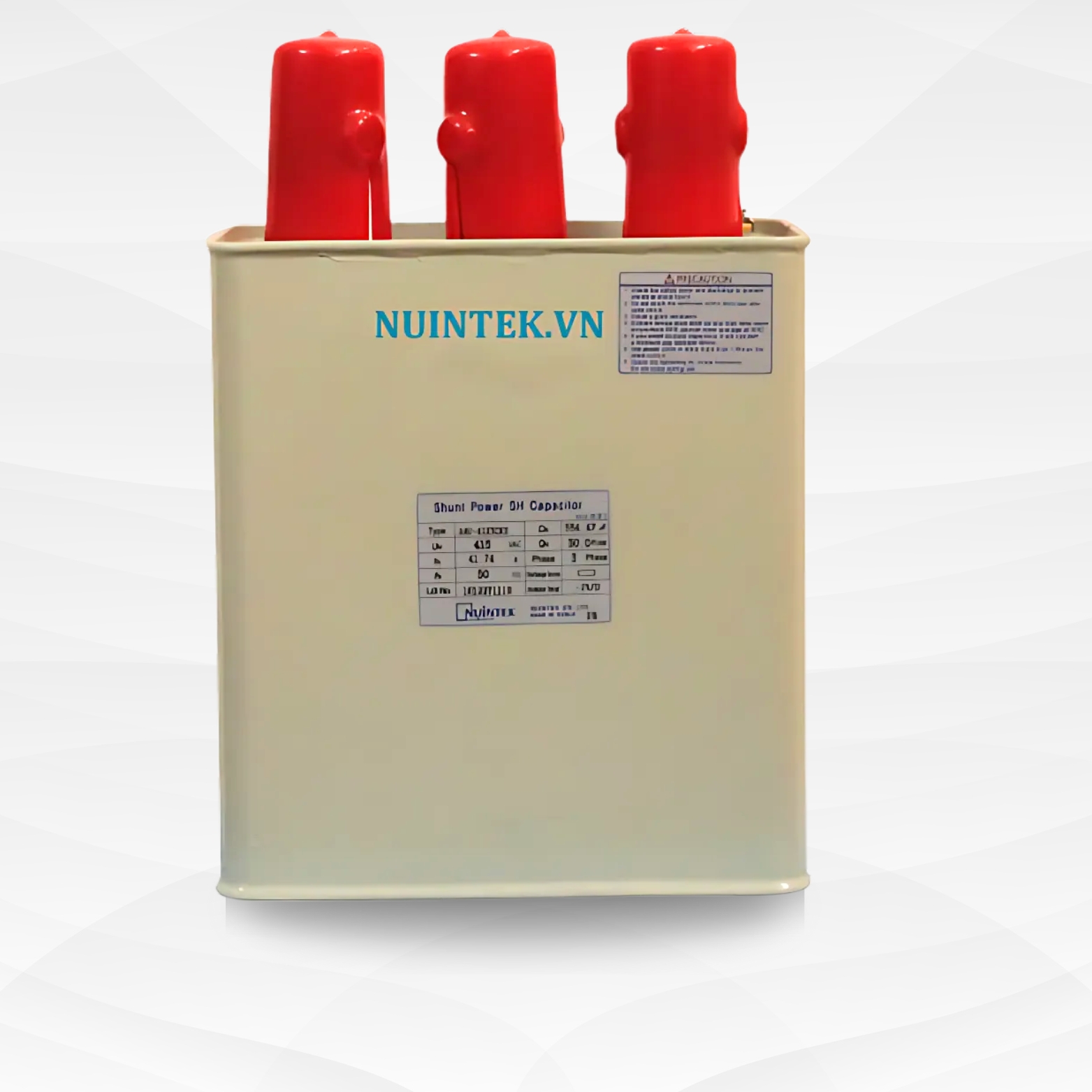Tụ dầu hạ áp Nuintek 415v 30kvar