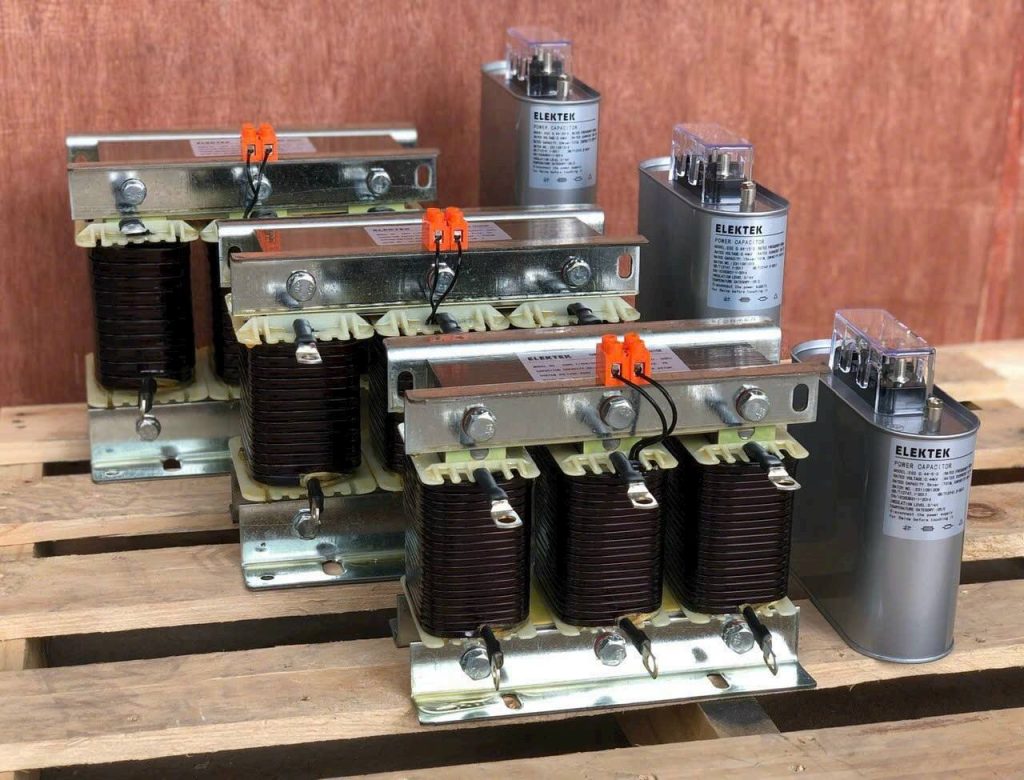 Cuộn kháng thường đi kèm với tụ bù