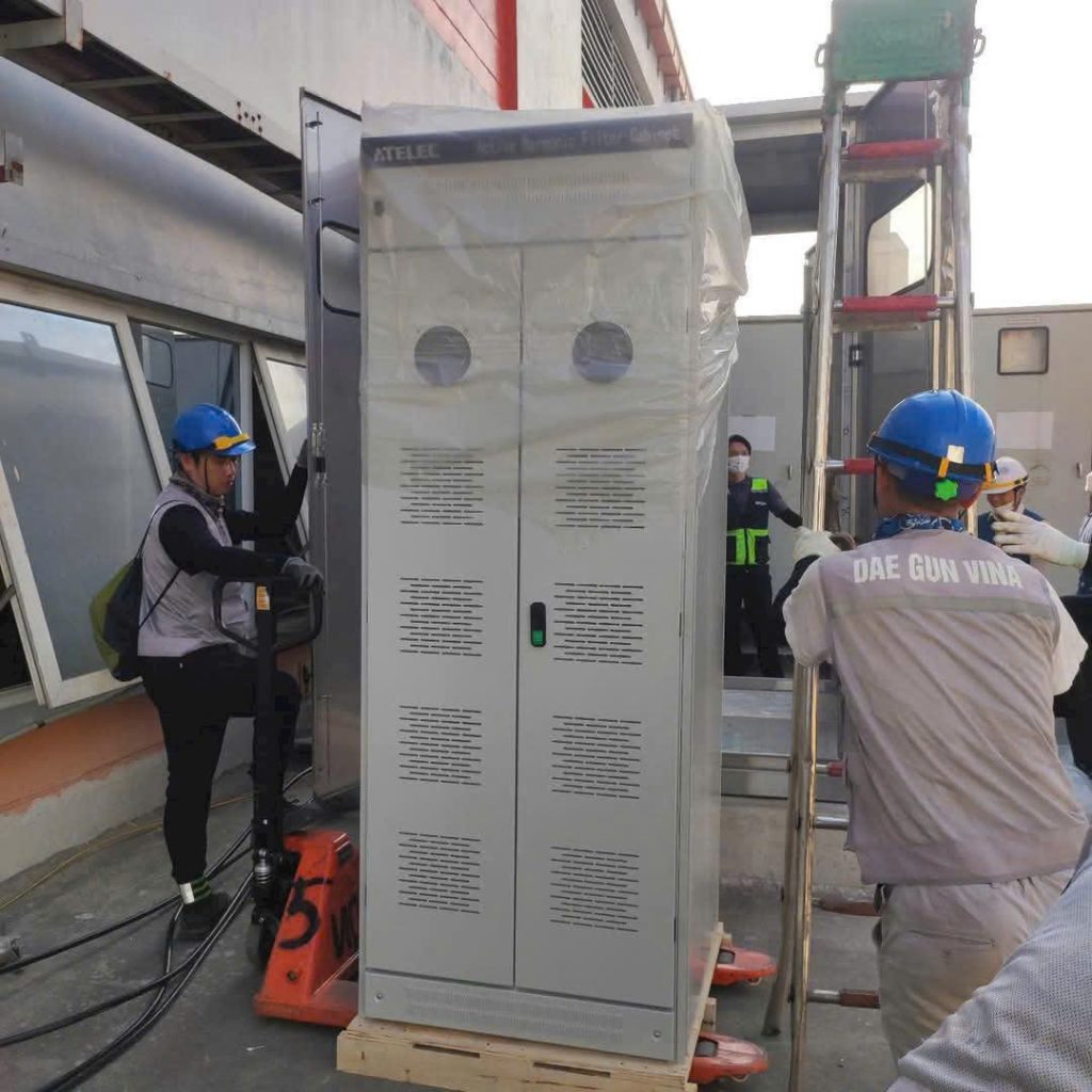 Bộ lọc sóng hài giúp lọc sóng hài dòng điện